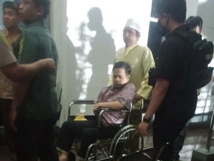 Membaik, Ustadz Anung Al-Hamat Ikuti Sidang Pembacaan Replik JPU